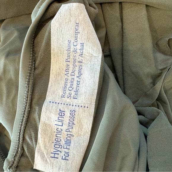 NWT, Aqua Green Onesie Bathing Suit, Olive Green/Black, Extra Large - Picture 7 of 10